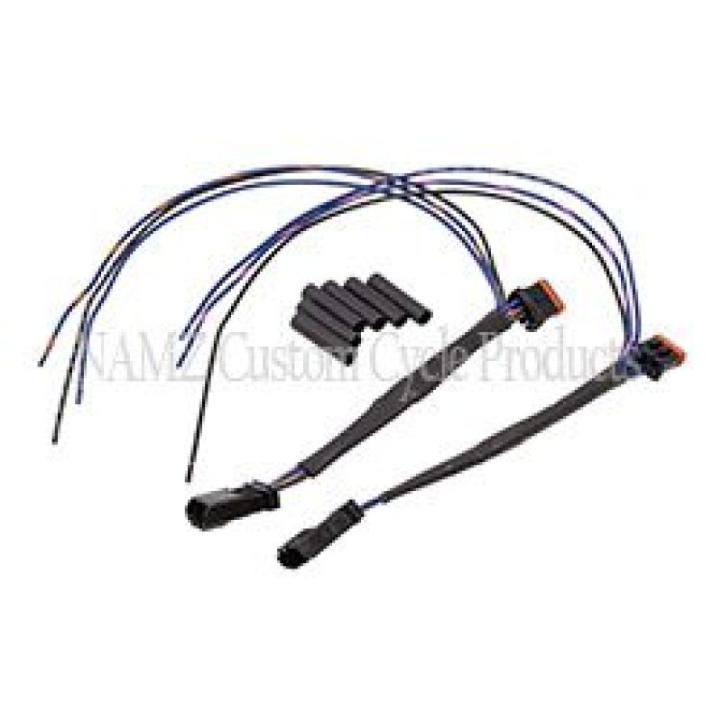 NAMZ 14-23 V-Twin Dyna/Softail/Road & Street Glide/Electra Plug-N-Play Front Turn Sig Tap Harness Wiring Harnesses NAMZ