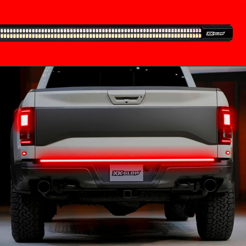 XK Glow Truck Tailgate Light w/ Chasing Turn Signal & Built-in Error Canceller - 3rd gen 60in Light Accessories and Wiring XKGLOW