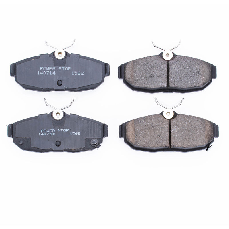 Power Stop 2012 Ford Mustang Rear Z16 Evolution Ceramic Brake Pads Brake Pads - OE PowerStop