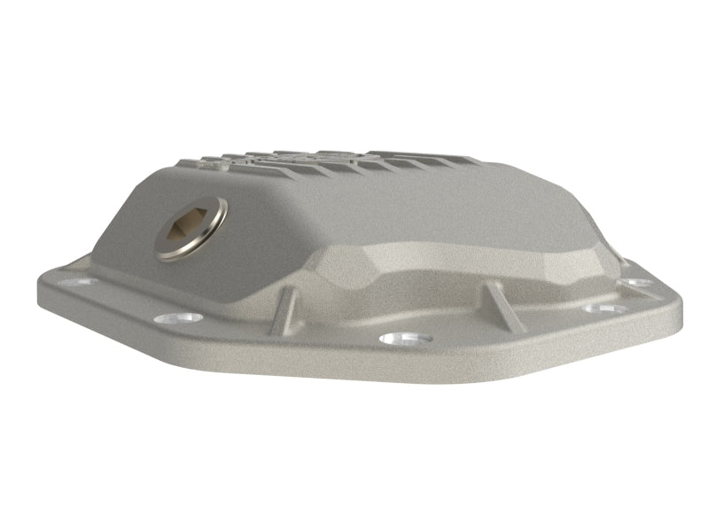 aFe 19-25 GM Trucks Front Diff Cover - Raw w/ Machined Fins Diff Covers aFe