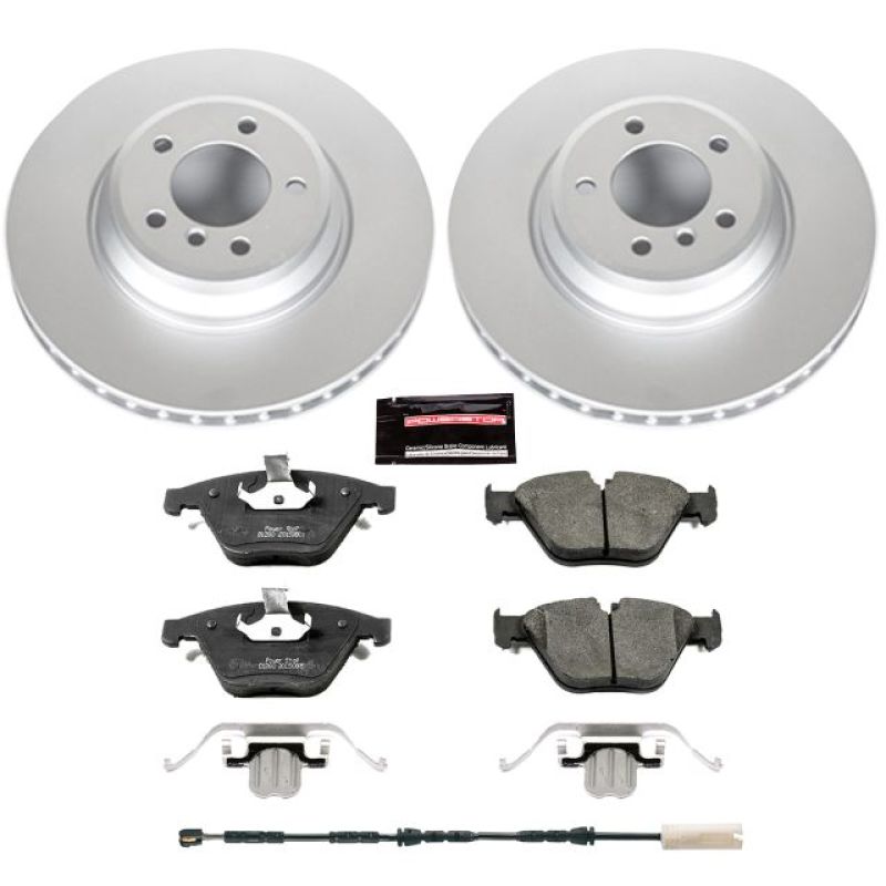 Power Stop 2011 BMW 335d Front Z23 Evolution Sport Coated Brake Kit Brake Kits - Performance D&S PowerStop