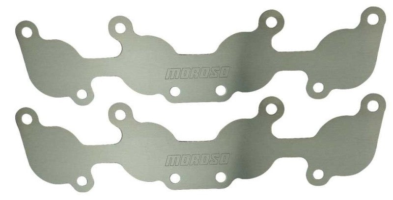 Moroso Ford 5.0 Coyote Exhaust Block Off Storage Plate - Pair Block Off Plates Moroso