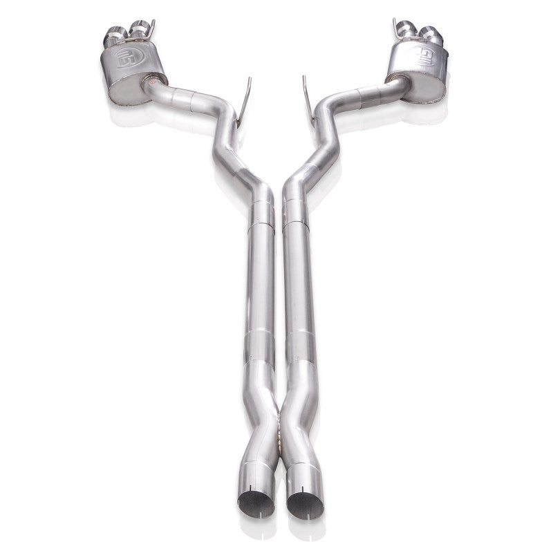 Stainless Works 18+ Ford Mustang GT Redline X-Pipe Performance Connect Cat-Back Exhaust Catback Stainless Works