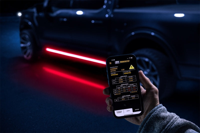 AMP Research 21-24 Ford F-150 SuperCrew PowerStep Vision Running Boards AMP Research