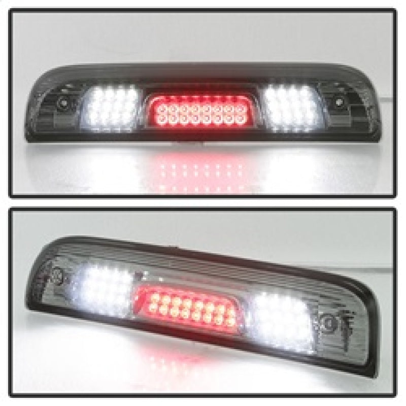 xTune 14-16 Chevrolet Silverado 1500 LED 3rd Brake Light - Smoke (BKL-CSIL14-LED-SM) Brake Lights SPYDER