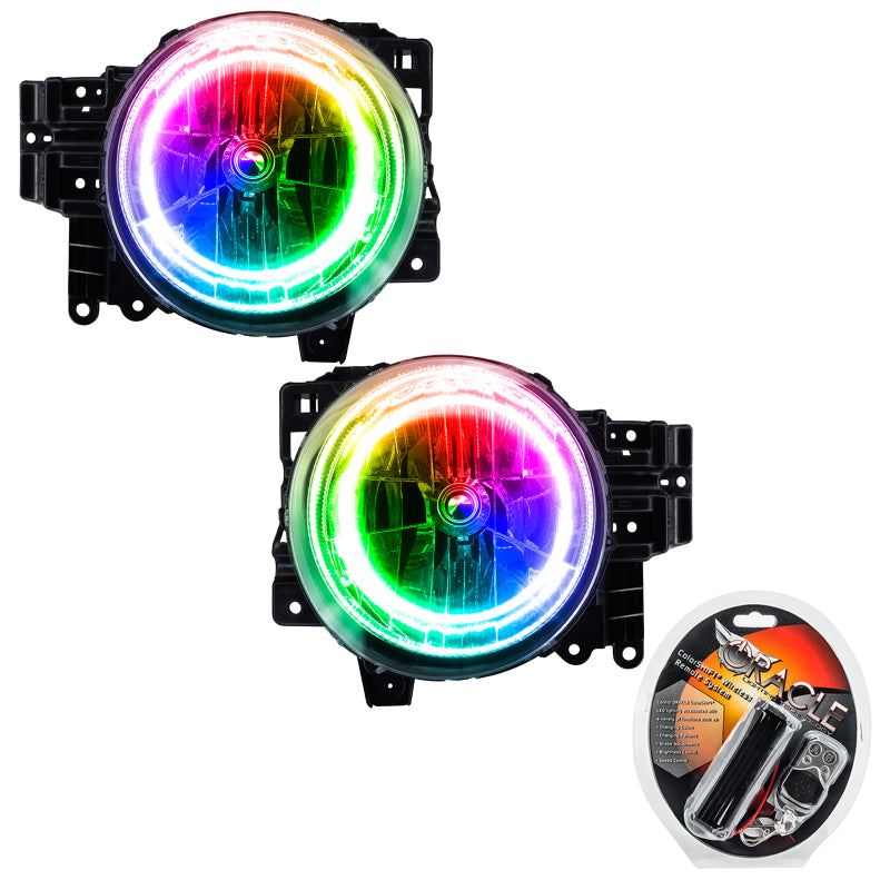 Oracle 07-14 Toyota FJ Cruiser SMD HL - ColorSHIFT w/ RF Controller Headlights ORACLE Lighting