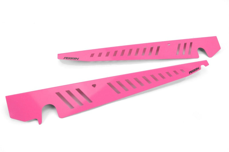 PERRIN 15-21 Subaru WRX/STI Fender Shroud Set - Hyper Pink Exterior Trim Perrin Performance
