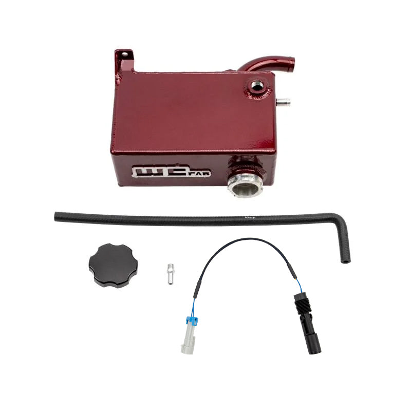 Wehrli 07.5-10 Chevrolet 6.6L LMM Duramax OEM Placement Coolant Tank Kit - Illusion Purple Coolant Reservoirs Wehrli