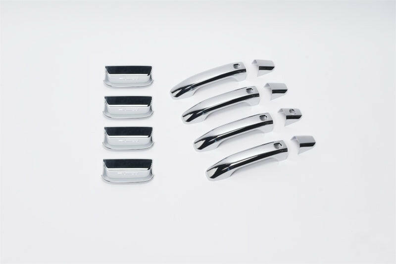 Putco 15-20 GMC Yukon XL - 4 Door Deluxe (w/ Smart Key CutOut w/o Pass. Keyhole) Door Handle Covers Exterior Trim Putco