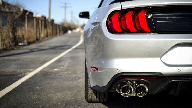 Corsa 2018-2023 Ford Mustang GT Fastback 5.0L 3in Sport Axle-Back Exhaust w/ 4in Black Tips Axle Back CORSA Performance