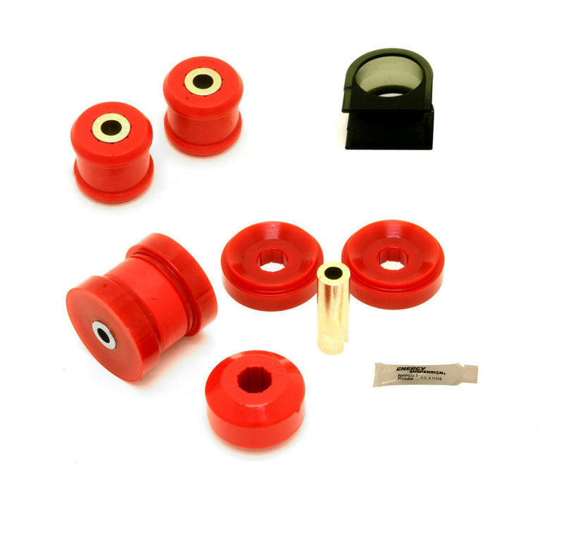 BMR 10-15 5th Gen Camaro Front Suspension Bushing Kit (BK008 BK018 BK019) - Black/Red Bushing Kits BMR Suspension