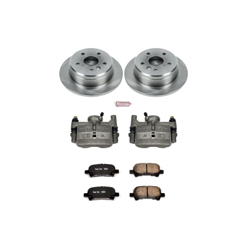 Power Stop 00-01 Toyota Camry Rear Autospecialty Brake Kit w/Calipers Brake Kits - OE PowerStop