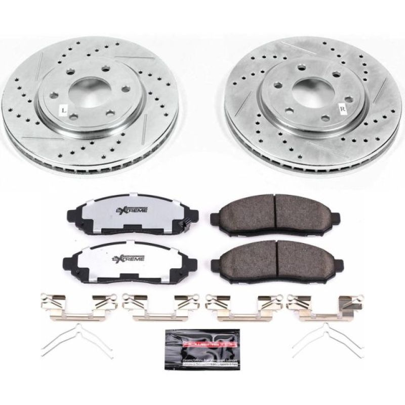 Power Stop 05-18 Nissan Frontier Front Z36 Truck & Tow Brake Kit Brake Kits - Performance D&S PowerStop