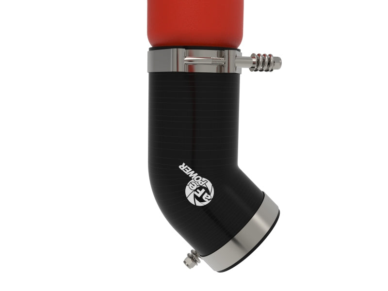 aFe BladeRunner 3in & 3-1/2in AL Hot and Cold Charge Pipe Kit Red RAM Diesel Trucks 25-26 L6-6.7L Intercoolers aFe