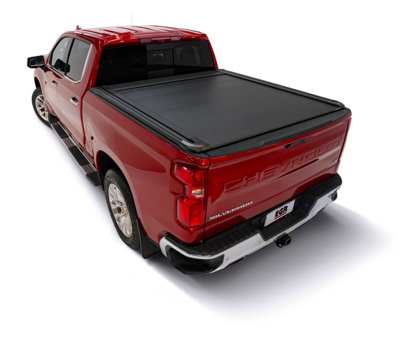 EGR 19-23 Chevrolet Silverado RollTrac Electric Retractable Bed Cover Bed Covers - Folding EGR