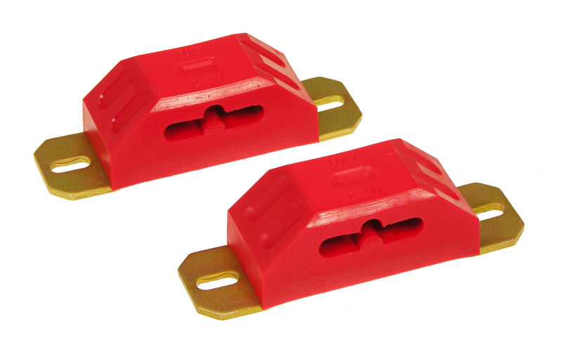 Prothane Universal Bump Stop 2 Multi-Mount - Red Bump Stops Prothane