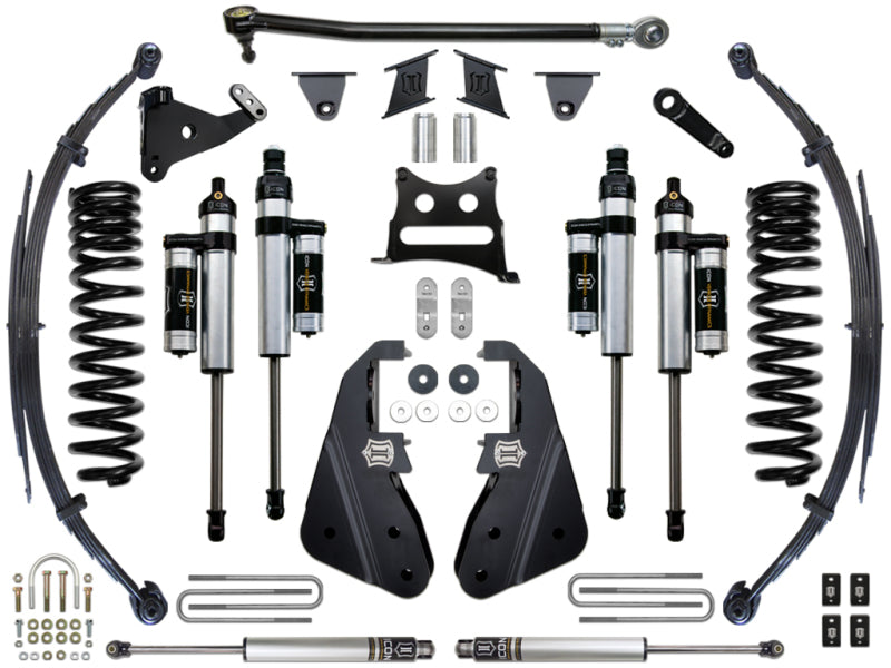 ICON 2017+ Ford F-250/F-350 7in Stage 3 Suspension System Shocks and Struts ICON