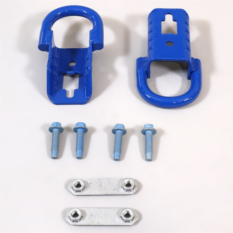Ford Racing 15-22 F-150 Tow Hooks - Blue (Pair) Tow Hooks Ford Racing
