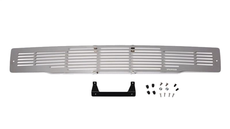 Putco 15-17 Ford F-150 - Stainless Steel Bar Design Bumper Grille Inserts Grilles Putco