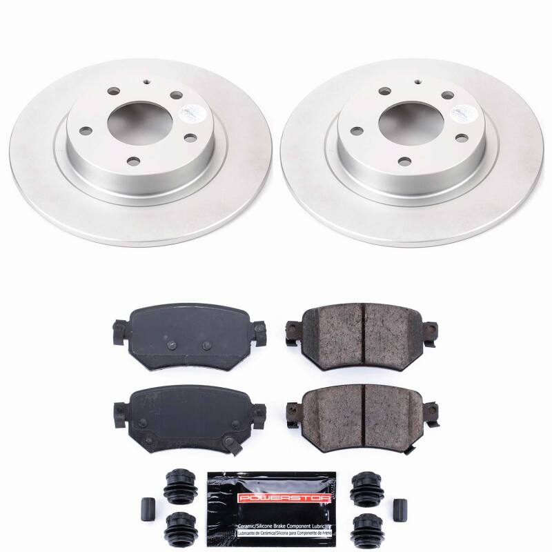 Power Stop 16-21 Mazda 6 Rear Z23 Coated Brake Kit Brake Kits - Performance D&S PowerStop
