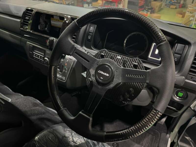 GReddy Sports Steering Wheel - Carbon Steering Wheels GReddy