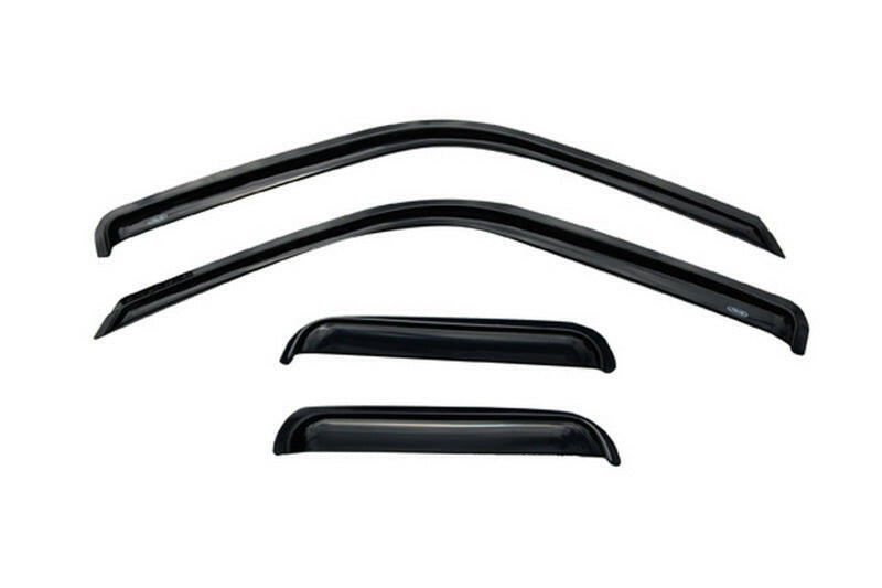 AVS 88-99 Chevy CK Ext. Cab Ventvisor Outside Mount Window Deflectors 4pc - Smoke Wind Deflectors AVS