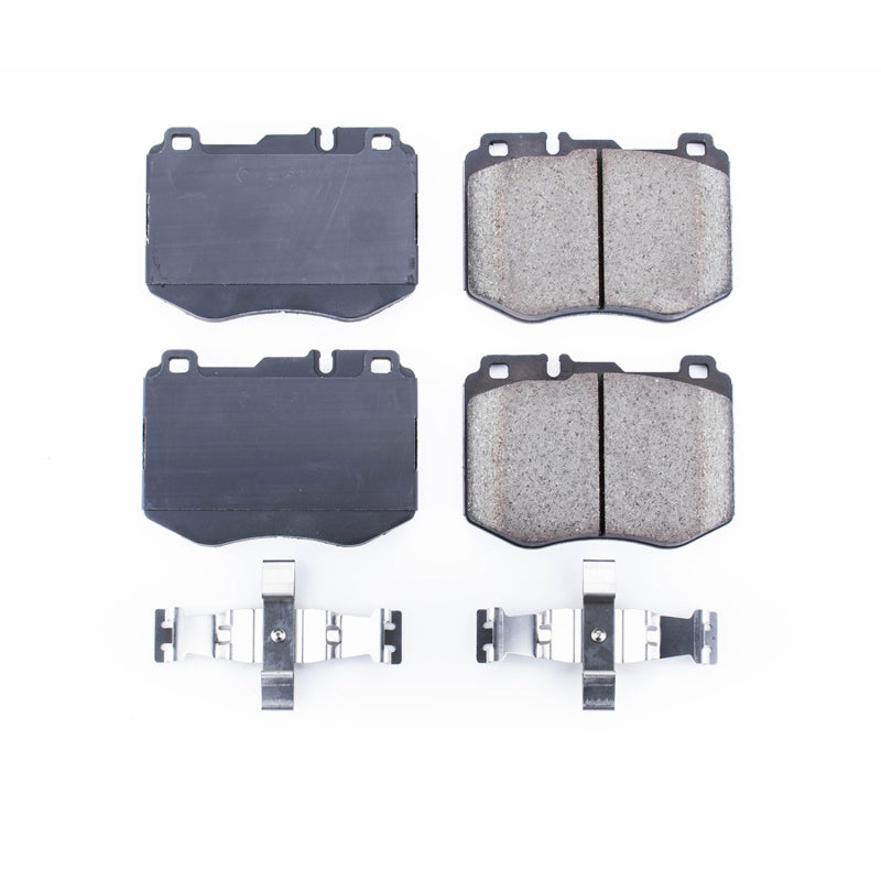 Power Stop 15-17 Mercedes-Benz C300 Front Z17 Evolution Ceramic Brake Pads w/Hardware Brake Pads - OE PowerStop