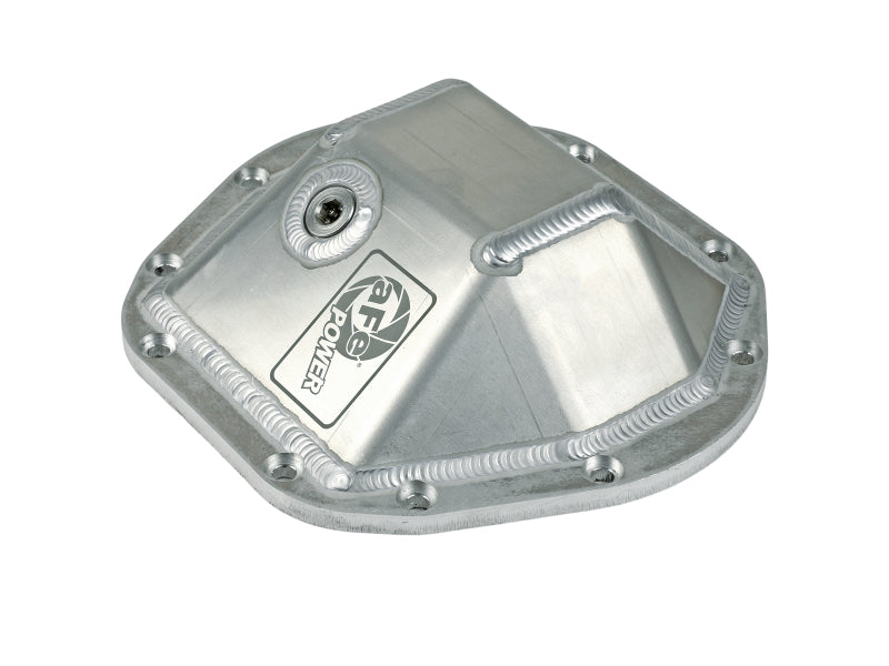 aFe 97-18 Jeep Wrangler TJ/JK Dana 44 Street Series Differential Cover w/ Machined Fins - Aluminum Diff Covers aFe