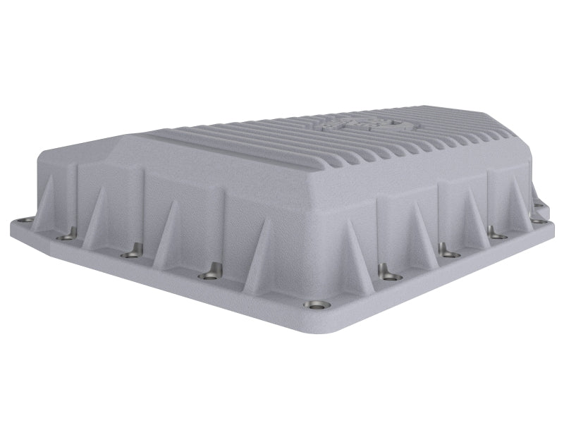 aFe 05-19 VW 1.8L/2.0L w/ Oil Sensor Engine Oil Pan Raw POWER Street Series w/ Machined Fins Diff Covers aFe