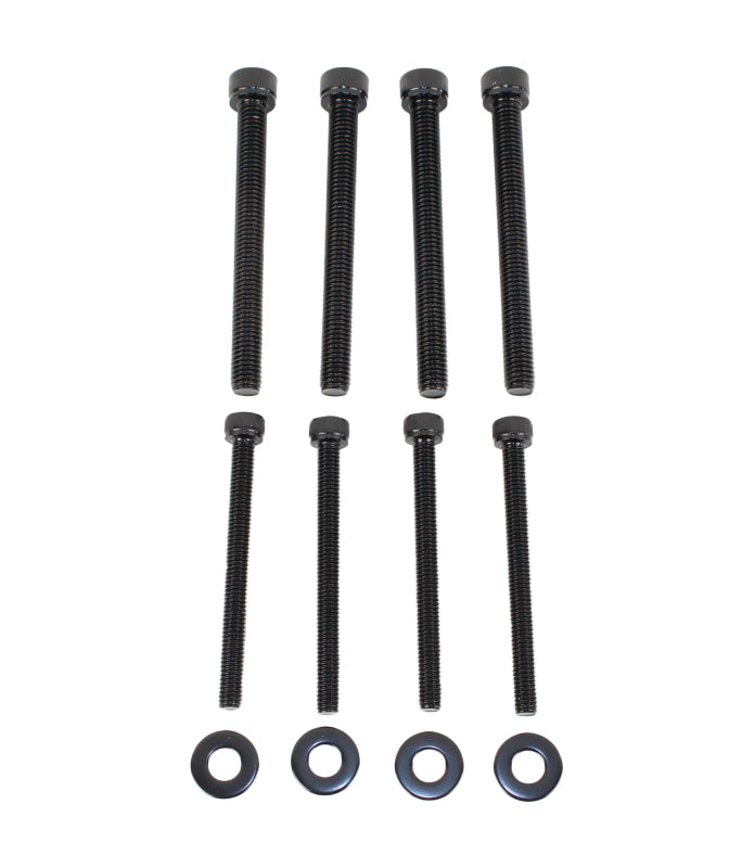 Fishbone Offroad 07-18 Jeep Wrangler JK 4 Door Grab Handles Front/Rear Steel - Blk Txtrd Powdercoat Dash & Interior Trim Fishbone Offroad