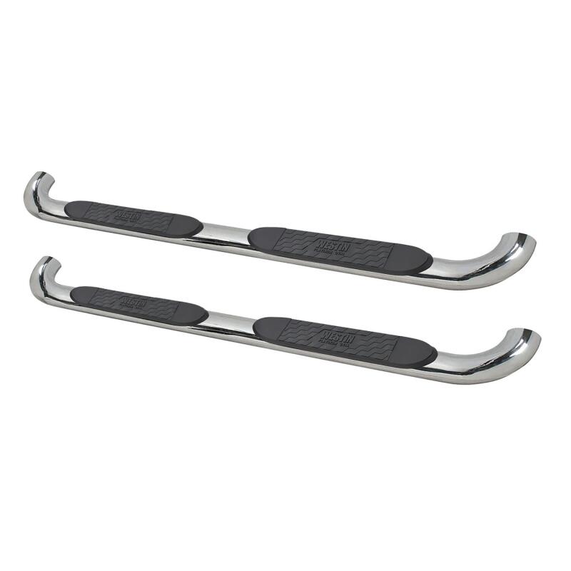 Westin 19-20 Dodge Ram 1500 Crew Cab (Except Classic) 4 Oval Nerf Step Bars - Stainless Steel Nerf Bars Westin