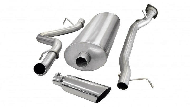 Corsa/dB 07-10 Chevrolet Silverado Crew Cab/Long Bed 2500 6.0L V8 Polished Sport Cat-Back Exhaust Catback CORSA Performance
