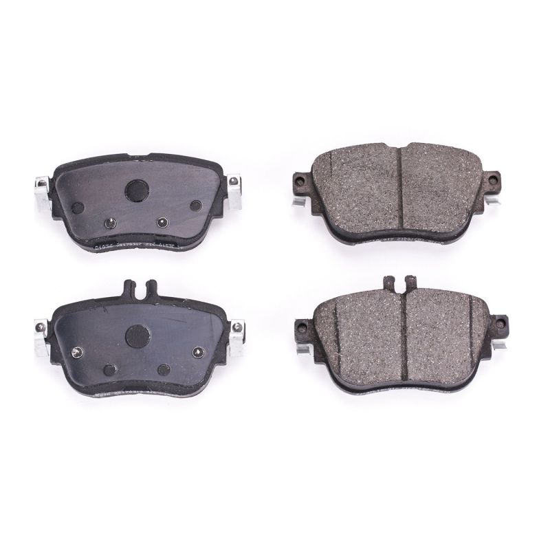Power Stop 17-19 Mercedes-Benz E300 Rear Z17 Evolution Ceramic Brake Pads w/Hardware Brake Pads - OE PowerStop