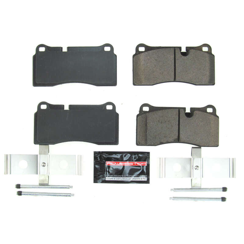 Power Stop 08-12 Audi R8 Rear Z23 Evolution Sport Brake Pads w/Hardware Brake Pads - Performance PowerStop