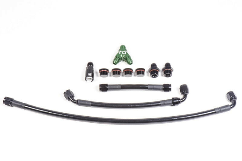 Radium Engineering 07-14 Mustang GT S197 Fuel Rail Plumbing Kit Fuel Rails Radium Engineering