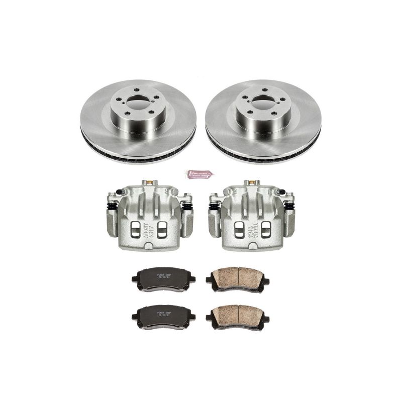 Power Stop 02-03 Subaru Impreza Front Autospecialty Brake Kit w/Calipers Brake Kits - OE PowerStop