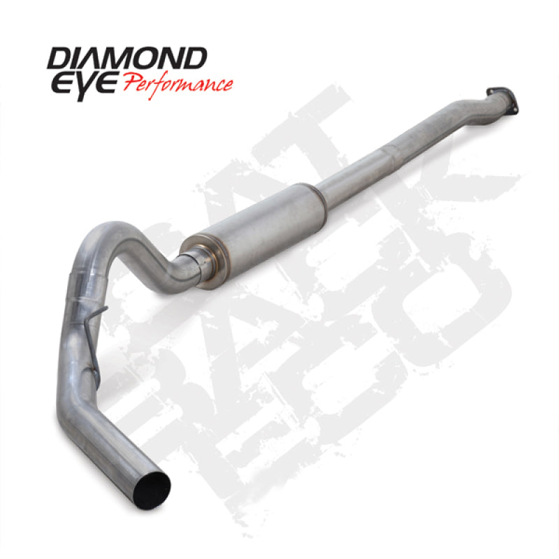 Diamond Eye KIT 4in Catback Single GAS SS FORD 3.5L F150 ECO-BOOST 11-13 Catback Diamond Eye Performance