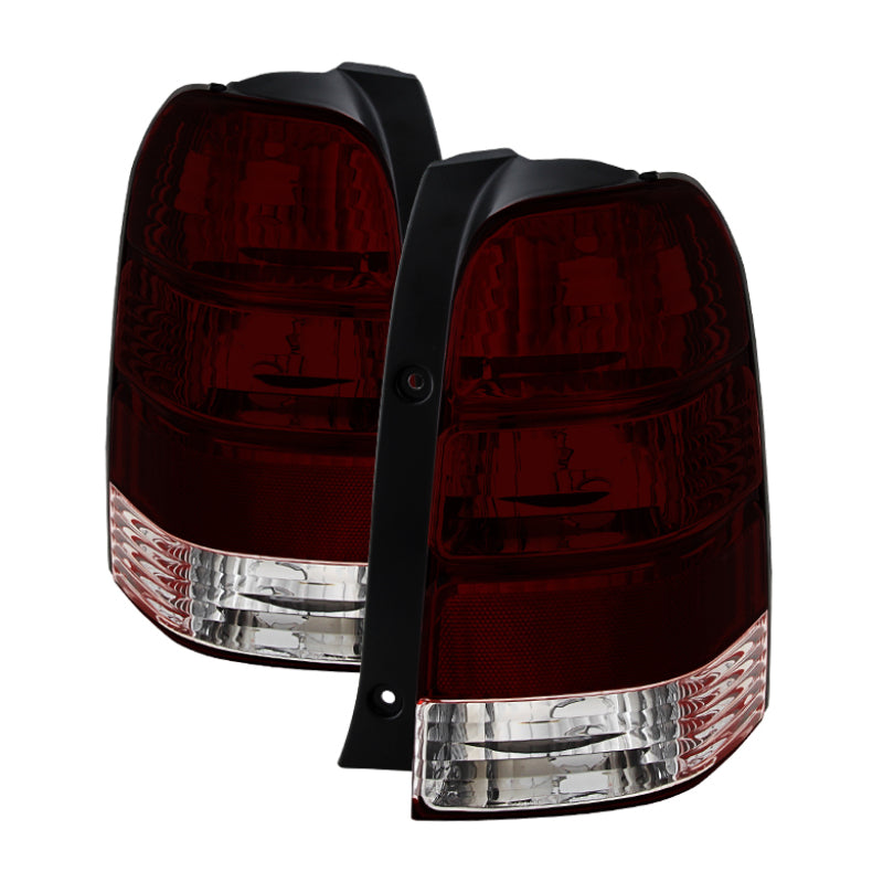 xTune Ford Escape 01-07 OEM Style Tail Lights Red Smoked ALT-JH-FESC01-OE-RSM Tail Lights SPYDER