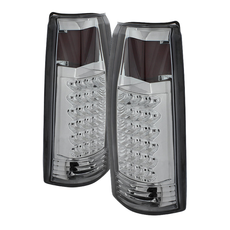 xTune Yukon Denali 99-00 LED Tail Lights Chrome ALT-JH-CCK88-LED-C Tail Lights SPYDER