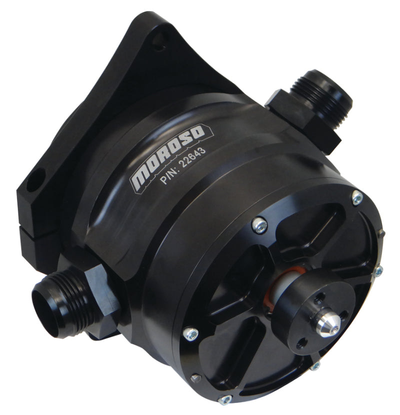 Moroso Super Duty Pro Mod 4 Vane Vacuum Pump w/Adjustable Mounting Bracket Vacuum Pumps Moroso