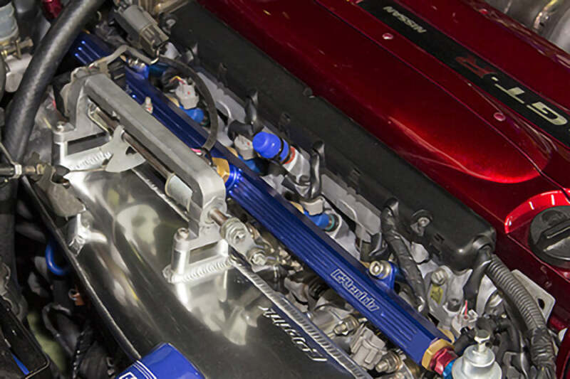 GReddy FUEL DELIVERY TUBE RB26 10.5 - BLUE Fuel Rails GReddy