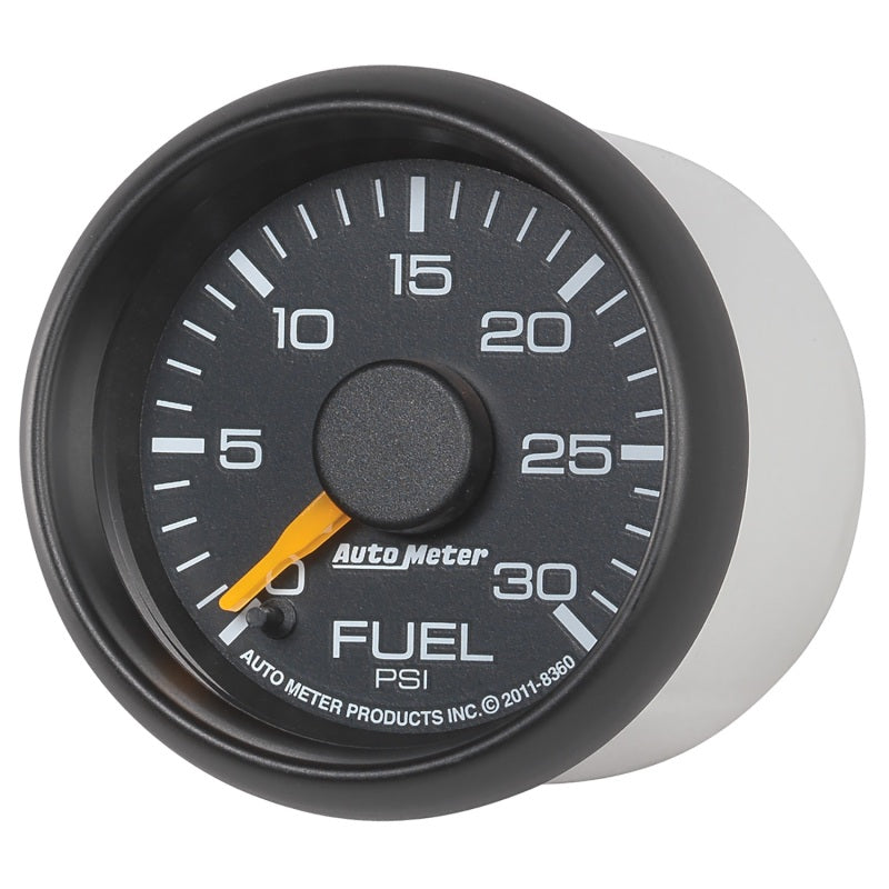 Autometer Factory Match Chevy 2-1/16in FSE 0-30 PSI Fuel Pressure Gauge Gauges AutoMeter