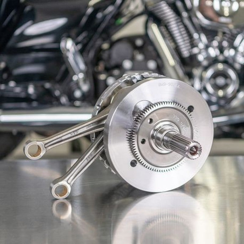 S&S Cycle 2017 M8 Models 4-3/8in Stroke Flywheel w/ Tapered Rods & Balancer Gear Flywheels S&S Cycle