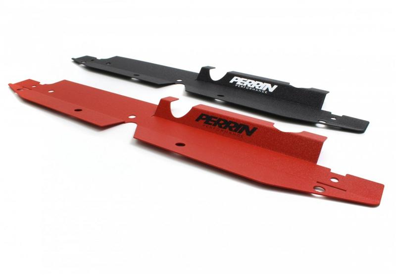 PERRIN 08-14 Subaru WRX & STI / 08-11 Impreza Radiator Shroud - Red Radiator Shrouds Perrin Performance