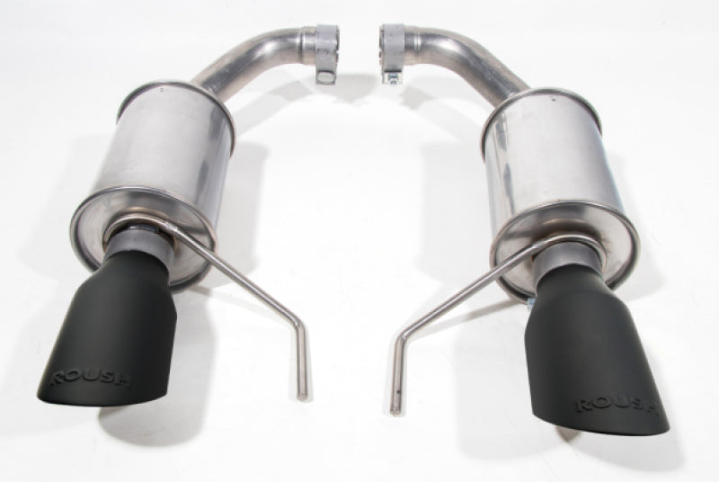 Roush 2024 Ford Mustang GT/EcoBoost Dual Tip Axle Back Exhaust w/ Black Tips Axle Back Roush