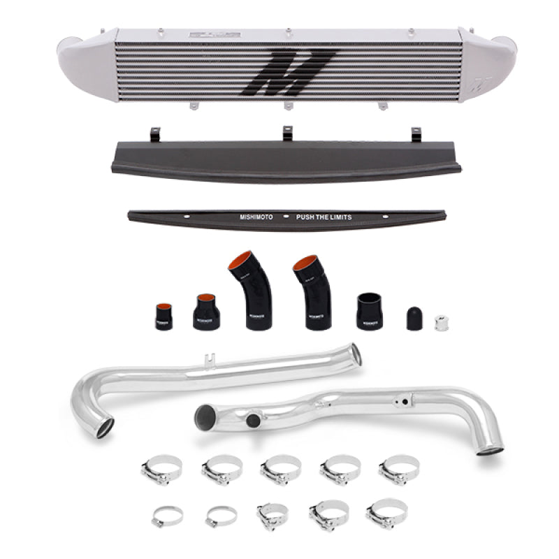 Mishimoto 2014-2016 Ford Fiesta ST 1.6L Front Mount Intercooler (Silver) Kit w/ Pipes (Silver) Intercooler Kits Mishimoto