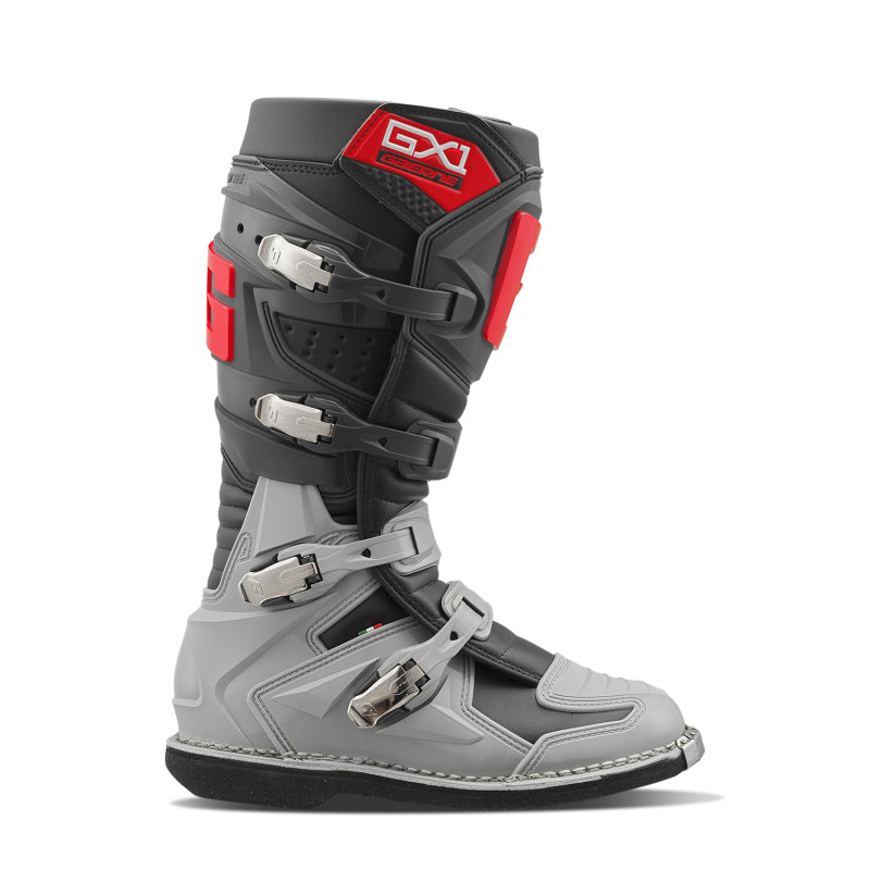 Gaerne GX1 Boot Anthracite/Grey/Red Size - 9 Motorcycle Boots Gaerne