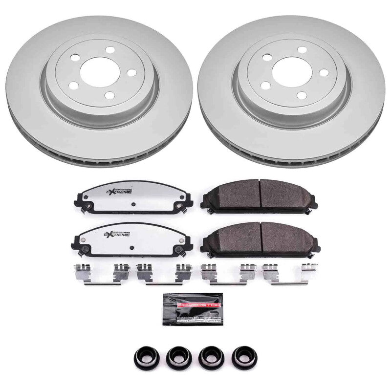 Power Stop 05-23 Chrysler 300 Front Z26 Coated Brake Kit Brake Kits - Performance D&S PowerStop