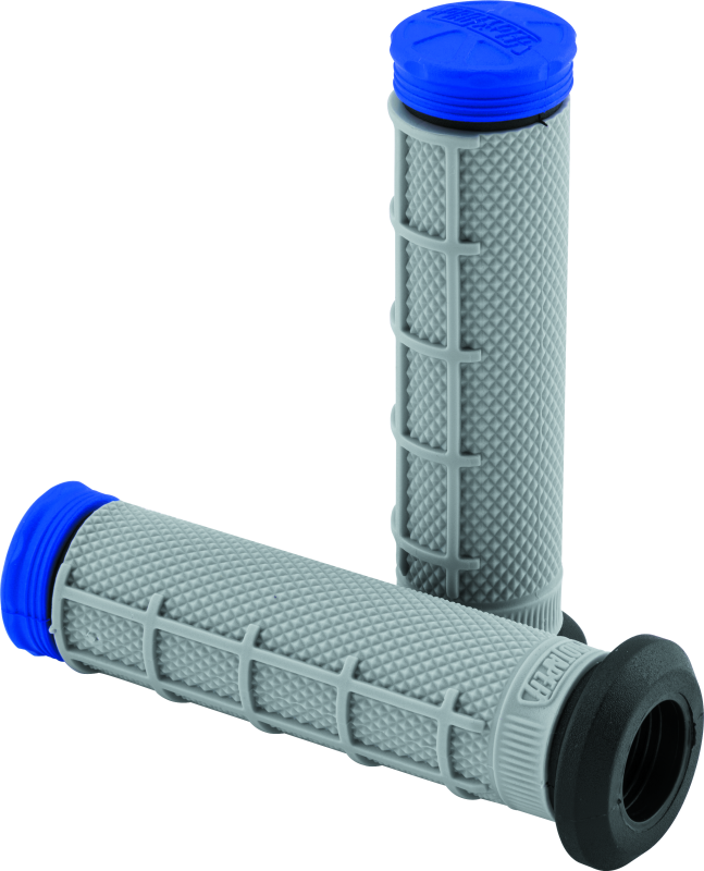 ProTaper Tri Density ATV 1/2 Waffle Grips - Blue Grips ProTaper