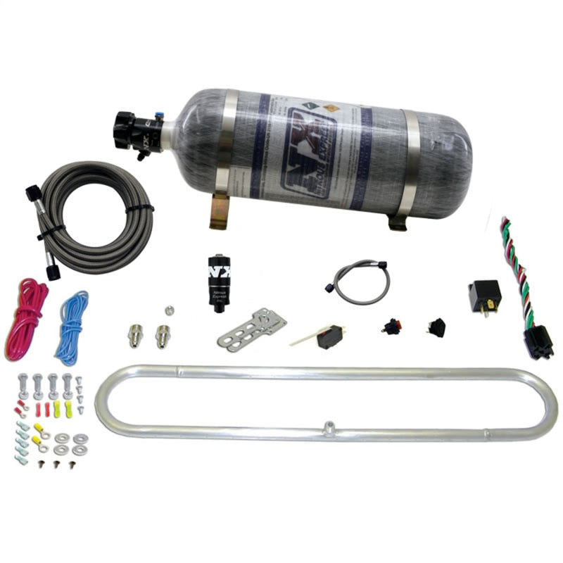Nitrous Express N-Tercooler System w/Composite Bottle (Remote Mount Solenoid) Intercooler Sprayers Nitrous Express